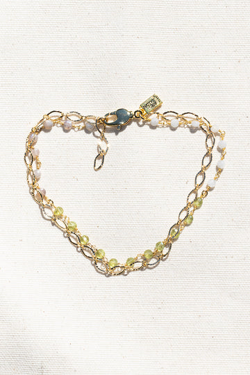 GRADIENT ANKLET- VINES